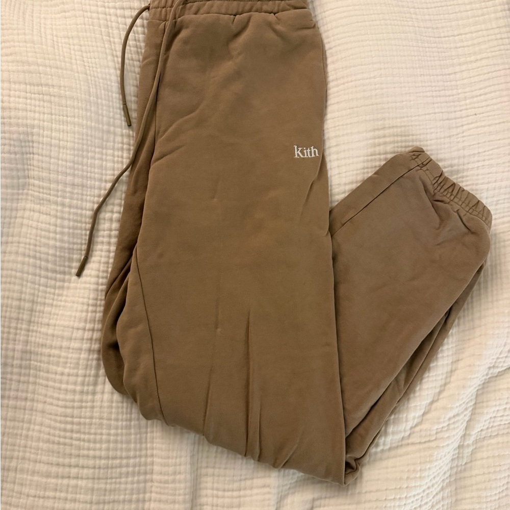 Kith Beige Casual Joggers
